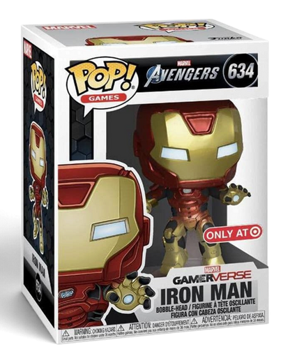 VaultifyUK Funko Pop! Marvel Gamerverse Iron Man #634 vinyl figure in original window display box