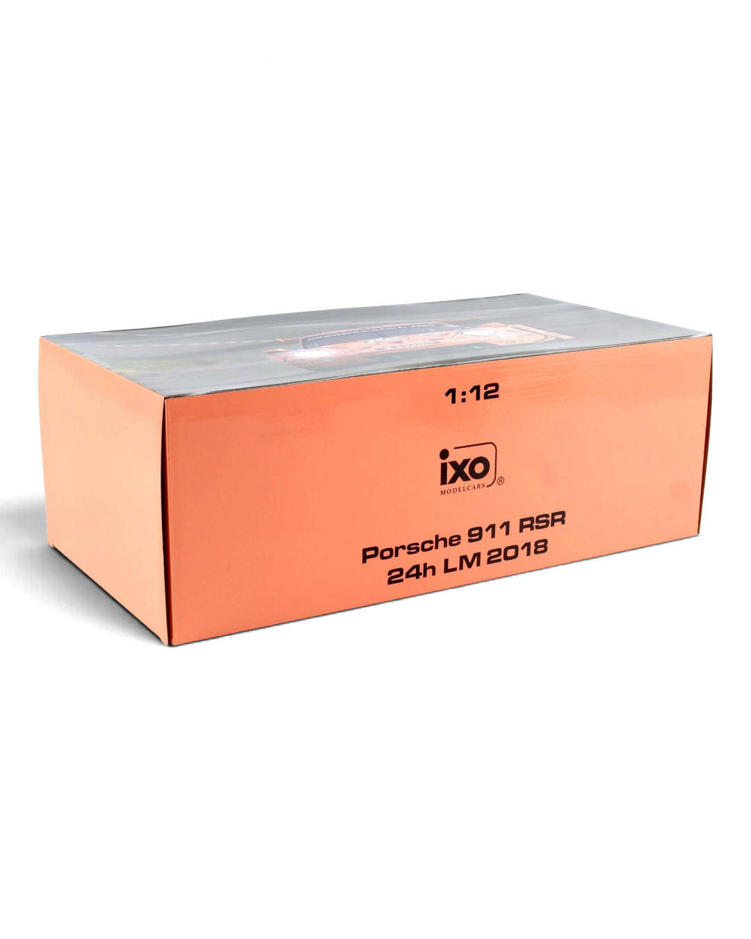 VaultifyUK IXO 1:12 scale Porsche 911 RSR 2018 Le Mans Pink Pig model car display box
