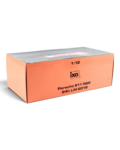 VaultifyUK IXO 1:12 scale Porsche 911 RSR 2018 Le Mans Pink Pig model car display box