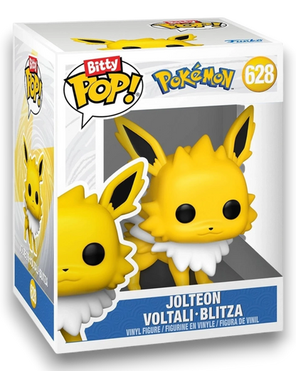 VaultifyUK Pokémon Bitty Pop! Jolteon vinyl figure in original branded display box