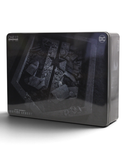 VaultifyUK Mezco One:12 Collective Zack Snyder's Justice League deluxe steel collectible display box