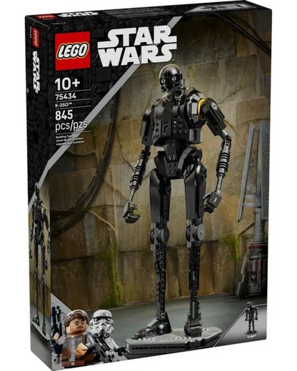 VaultifyUK LEGO Star Wars K-2SO security droid building set box featuring a tall posable black robot figure