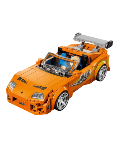 VaultifyUK LEGO Speed Champions orange Toyota Supra MK4 from Fast and Furious with Brian O'Conner minifigure