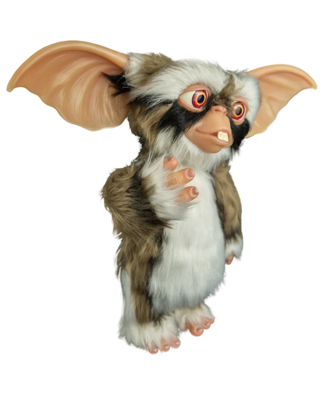 VaultifyUK 1:1 scale Lenny Mogwai prop from Gremlins 2 with faux fur, large ears, and detailed sculpted face.