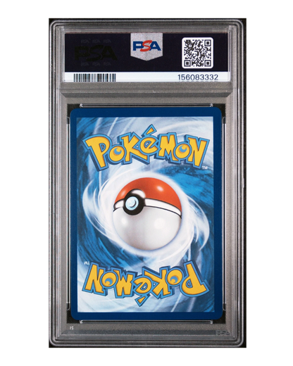 VaultifyUK PSA 10 Gem Mint graded Lillie's Determination Pokémon card back view in a protective plastic slab