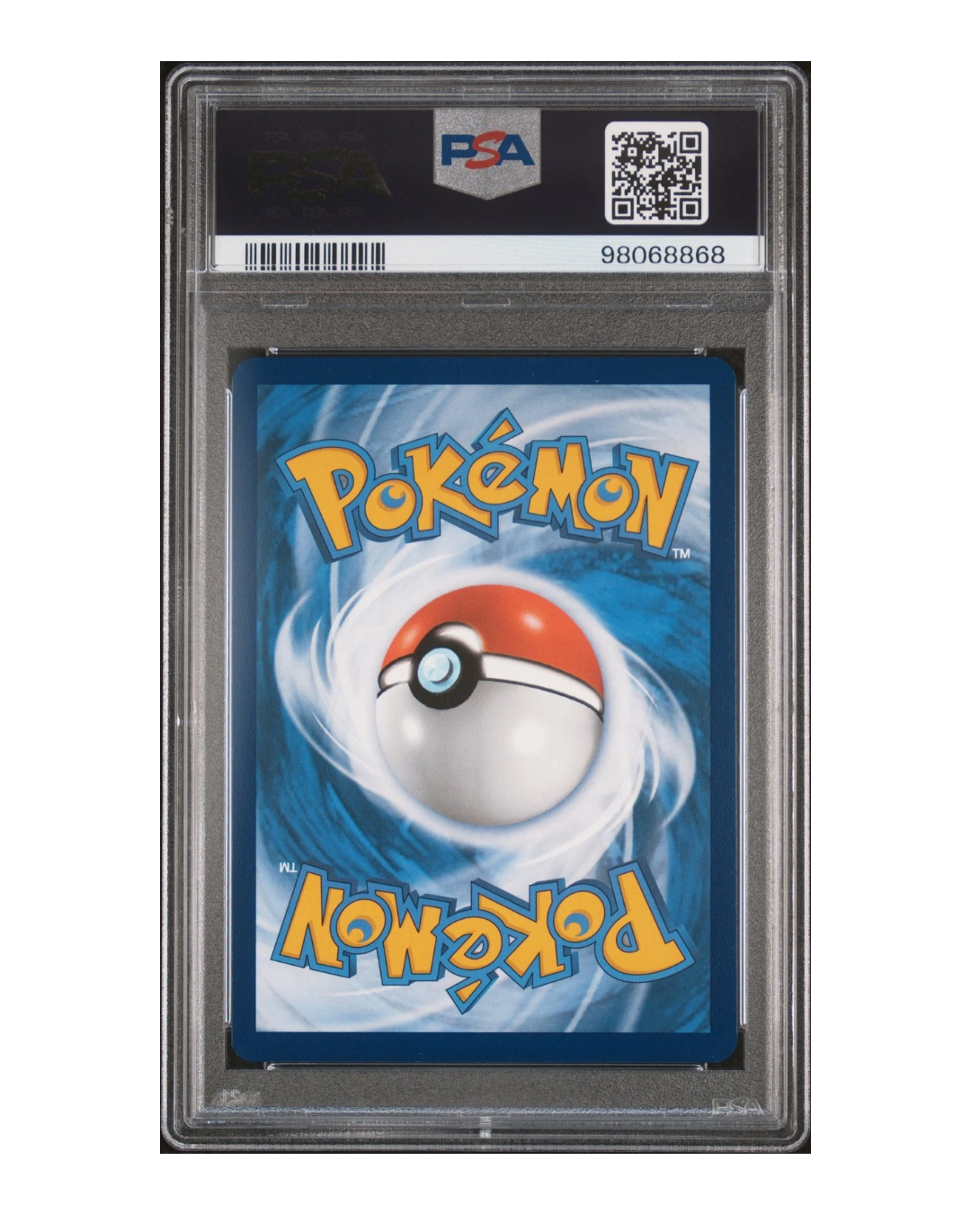 VaultifyUK PSA 10 graded Meowscarada ex 256/193 Pokémon card back view in protective slab