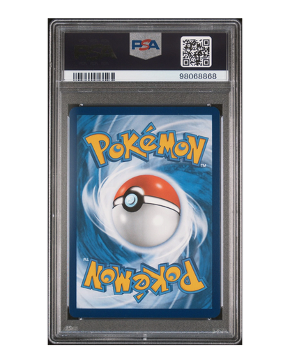 VaultifyUK PSA 10 graded Meowscarada ex 256/193 Pokémon card back view in protective slab