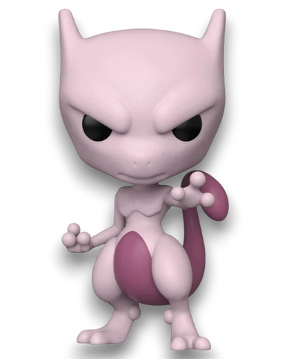VaultifyUK 10-inch Funko Pop! Pokémon Mewtwo #583 vinyl figure with signature psychic pose and detailed sculpt.