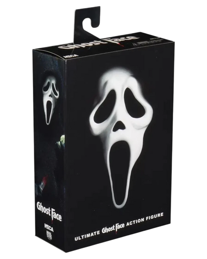 VaultifyUK NECA Scream Ghost Face Ultimate 7-inch action figure in collector-friendly window box packaging