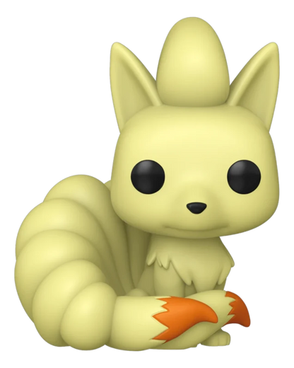 VaultifyUK Funko Pop! Ninetales vinyl figure featuring cream fur and orange-tipped tails in signature stylized design