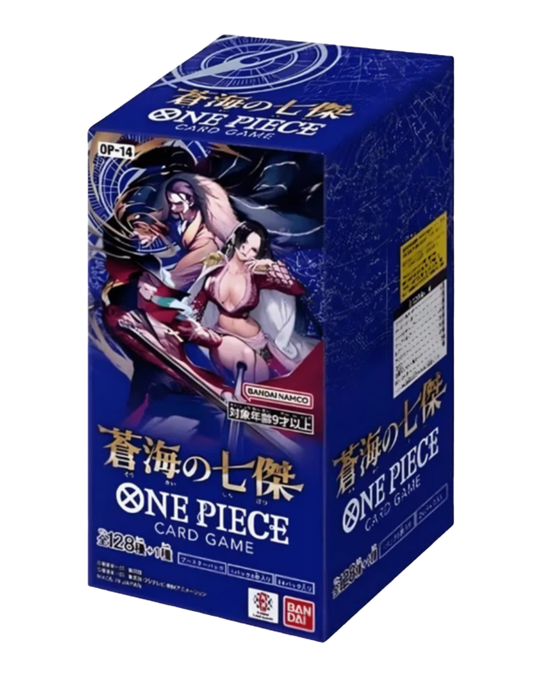 VaultifyUK factory-sealed ONE PIECE OP-14 The Azure Sea's Seven Japanese trading card game booster box