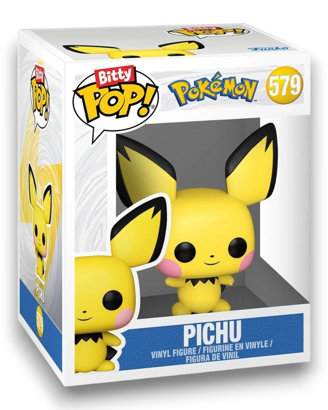 VaultifyUK Funko Bitty Pop! Pokémon Pichu vinyl figure in its original branded display box