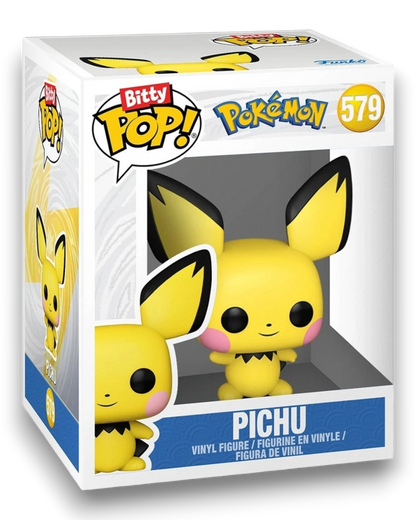 VaultifyUK Funko Bitty Pop! Pokémon Pichu vinyl figure in its original branded display box