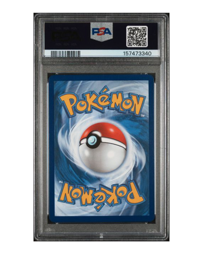 VaultifyUK PSA 10 graded Piplup Pokémon card back view featuring the classic blue and red Poké Ball design