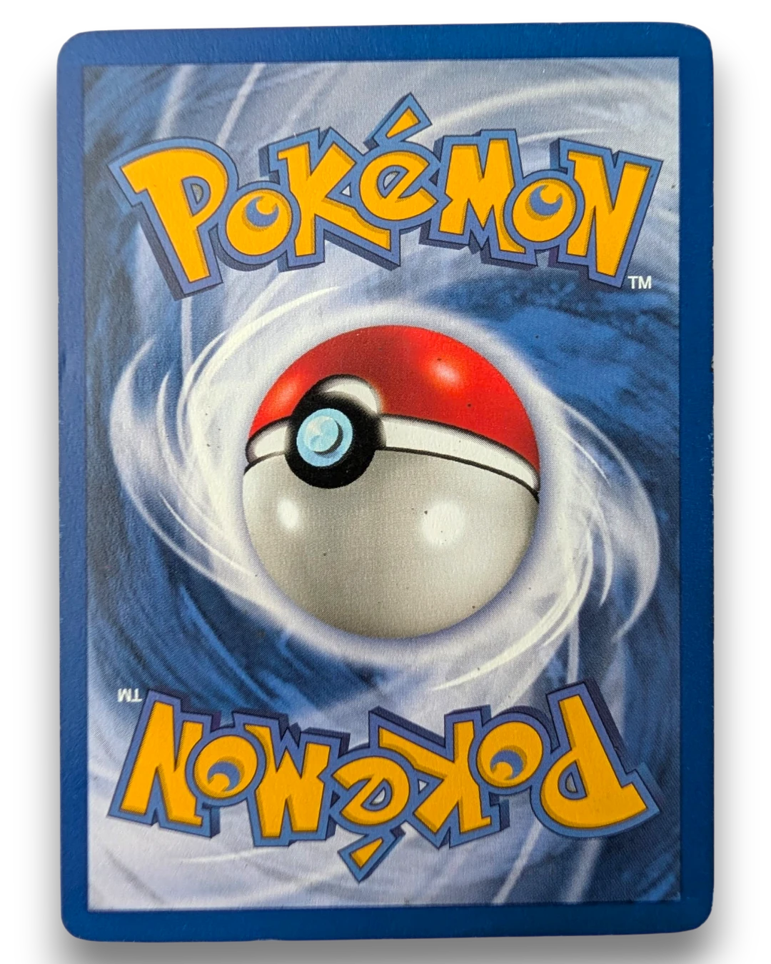 VaultifyUK Pokémon TCG Base Set Diglett card back showing classic blue swirl design with light edge wear