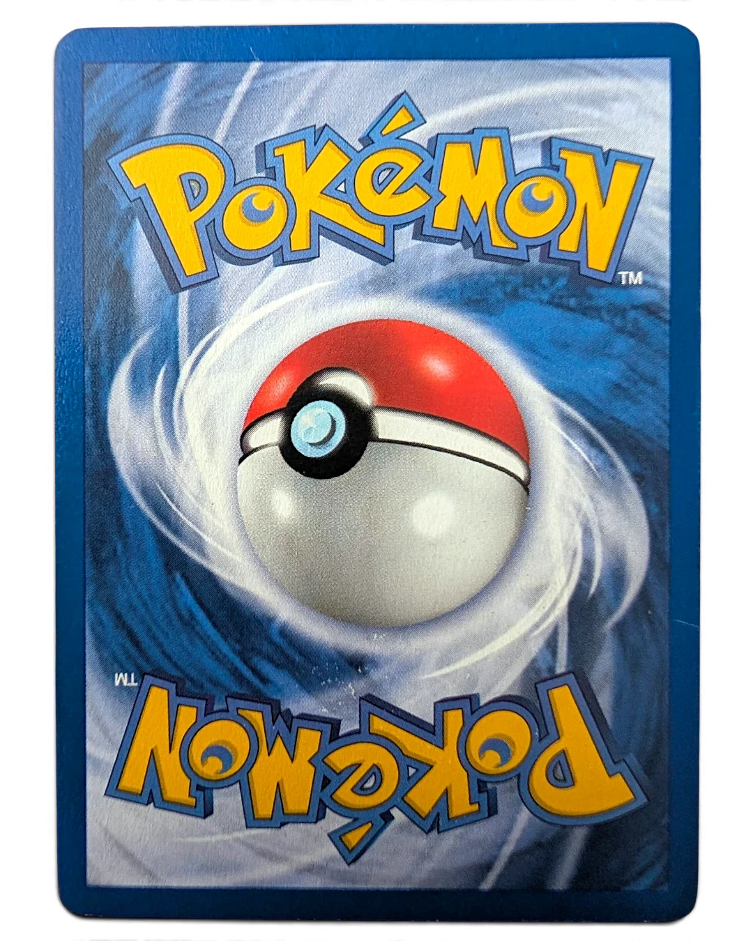 VaultifyUK Pokémon TCG Base Set Haunter card back showing classic blue swirl design and Poké Ball logo