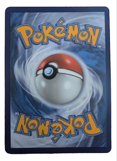VaultifyUK Pokémon TCG card back featuring the classic blue and white swirl design with the iconic logo
