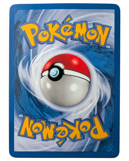 VaultifyUK vintage Pokémon TCG card back showing the classic blue swirl design and red and white Poké Ball logo