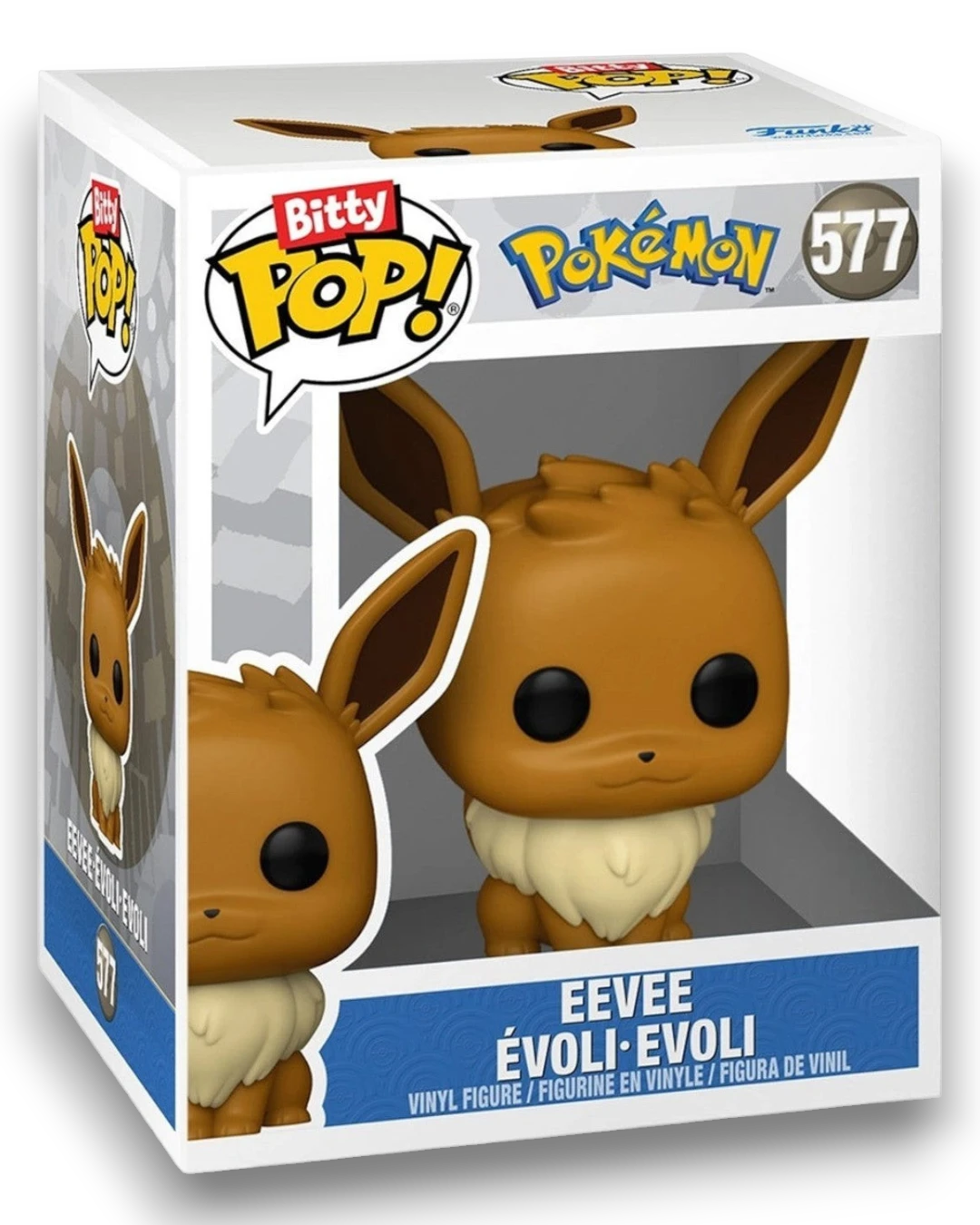 VaultifyUK Pokémon Funko Bitty Pop! Eevee vinyl figure in display box