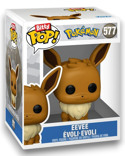 VaultifyUK Pokémon Funko Bitty Pop! Eevee vinyl figure in display box