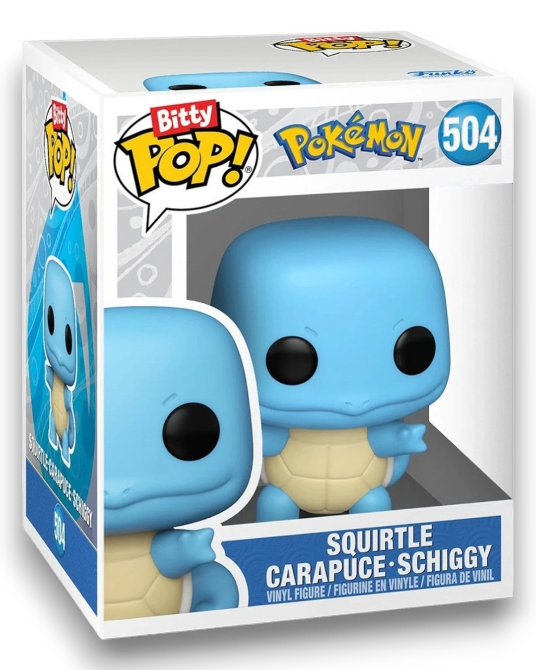 VaultifyUK Pokémon Funko Bitty Pop! Squirtle vinyl figure in original display box packaging