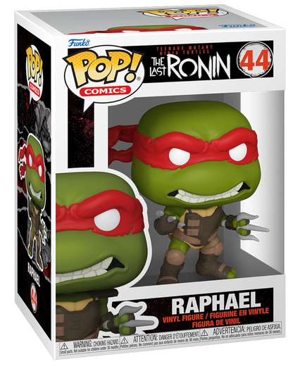 VaultifyUK Funko Pop! Raphael #44 figure from The Last Ronin in window display box