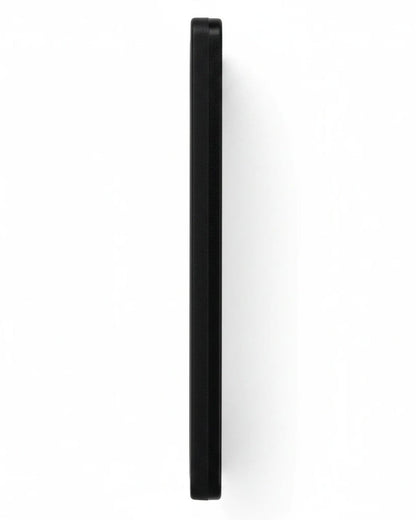 VaultifyUK Shield black TPU bumper for PSA graded card slabs, side profile view showing slim protective edge.