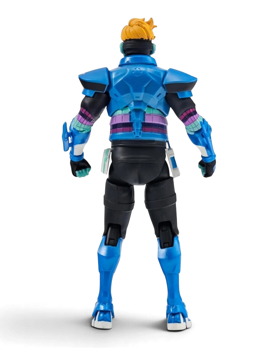 VaultifyUK ZD Toys Marvel Super War Star-Lord 1/10 scale action figure, back view showing blue and black futuristic armor
