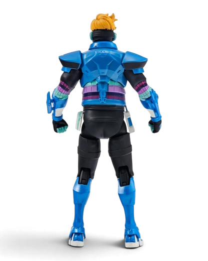VaultifyUK ZD Toys Marvel Super War Star-Lord 1/10 scale action figure, back view showing blue and black futuristic armor
