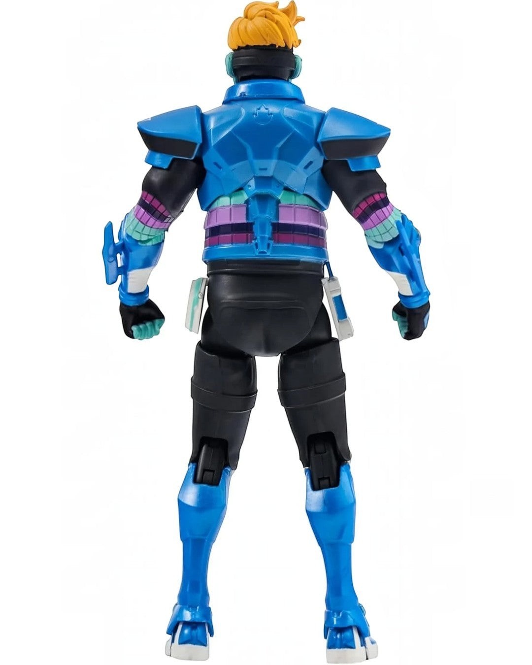 VaultifyUK ZD Toys Marvel Super War Star-Lord 1/10 scale action figure, back view showing blue and black futuristic armor