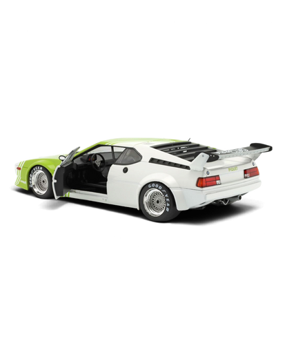 Werk83 1:18 BMW M1 Procar #5 Nelson Piquet 1980, side view with door open