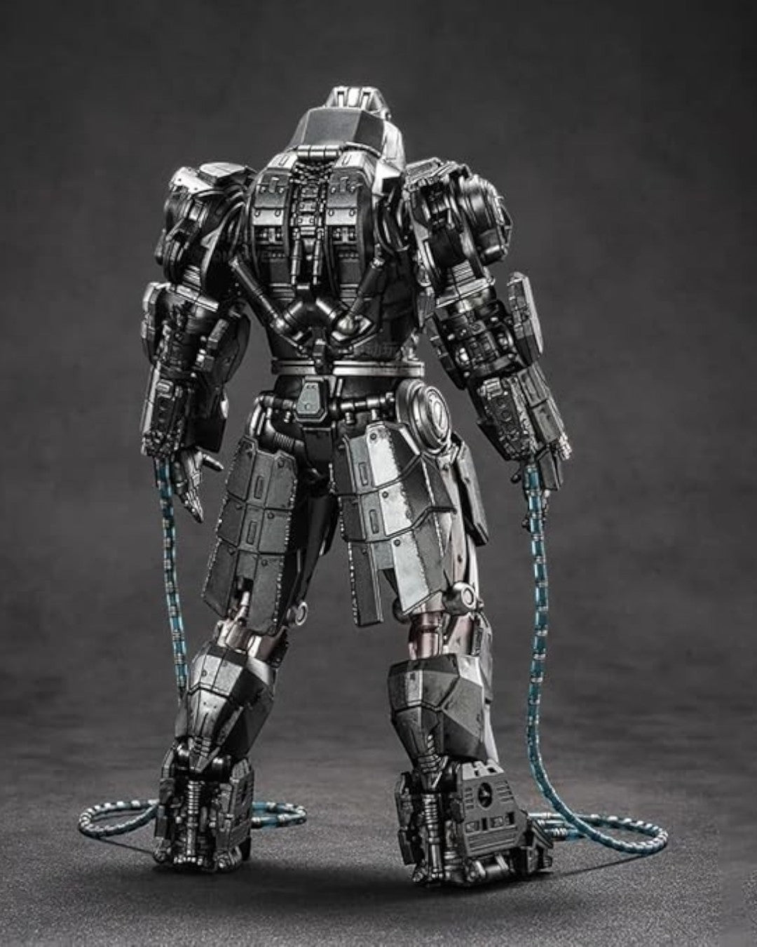VaultifyUK ZD Toys Whiplash Mark 2 1/10 scale figure showing detailed metallic armour from a rear view