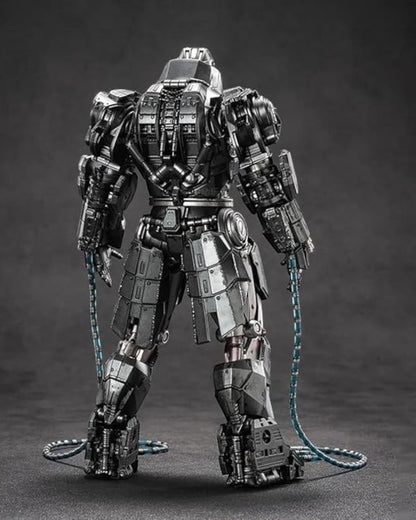 VaultifyUK ZD Toys Whiplash Mark 2 1/10 scale figure showing detailed metallic armour from a rear view