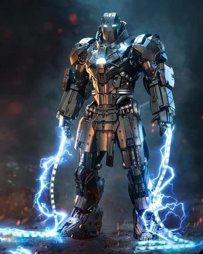 VaultifyUK ZD Toys Whiplash Mark 2 1/10 scale LED figure with glowing chest and electric whip accessories