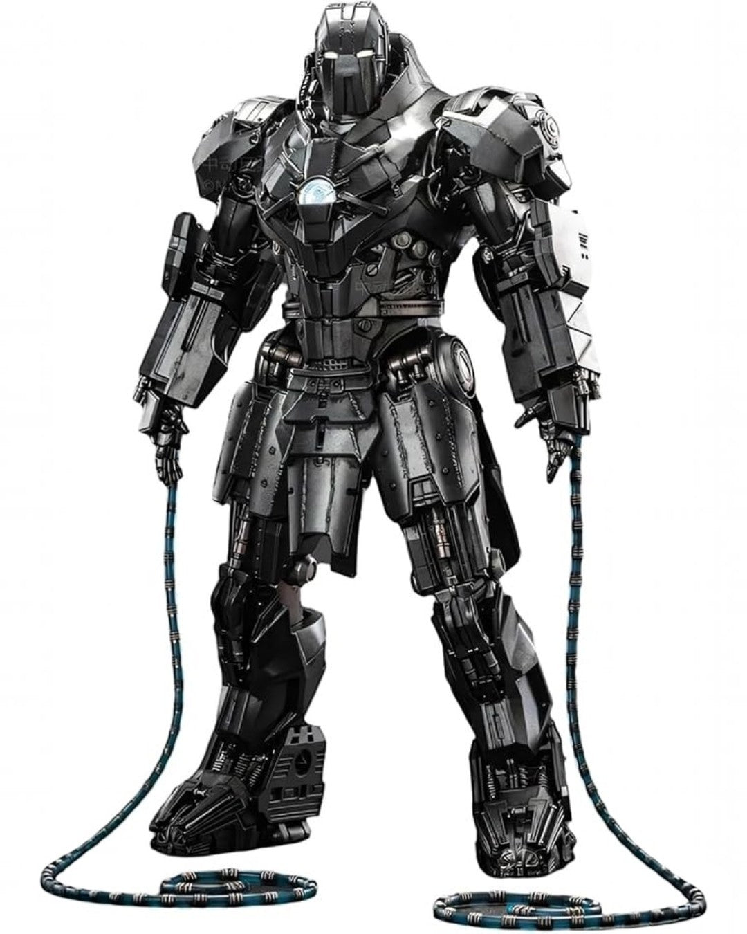 VaultifyUK ZD Toys Whiplash Mark 2 1/10 scale LED figure with black armour and two electric whip accessories