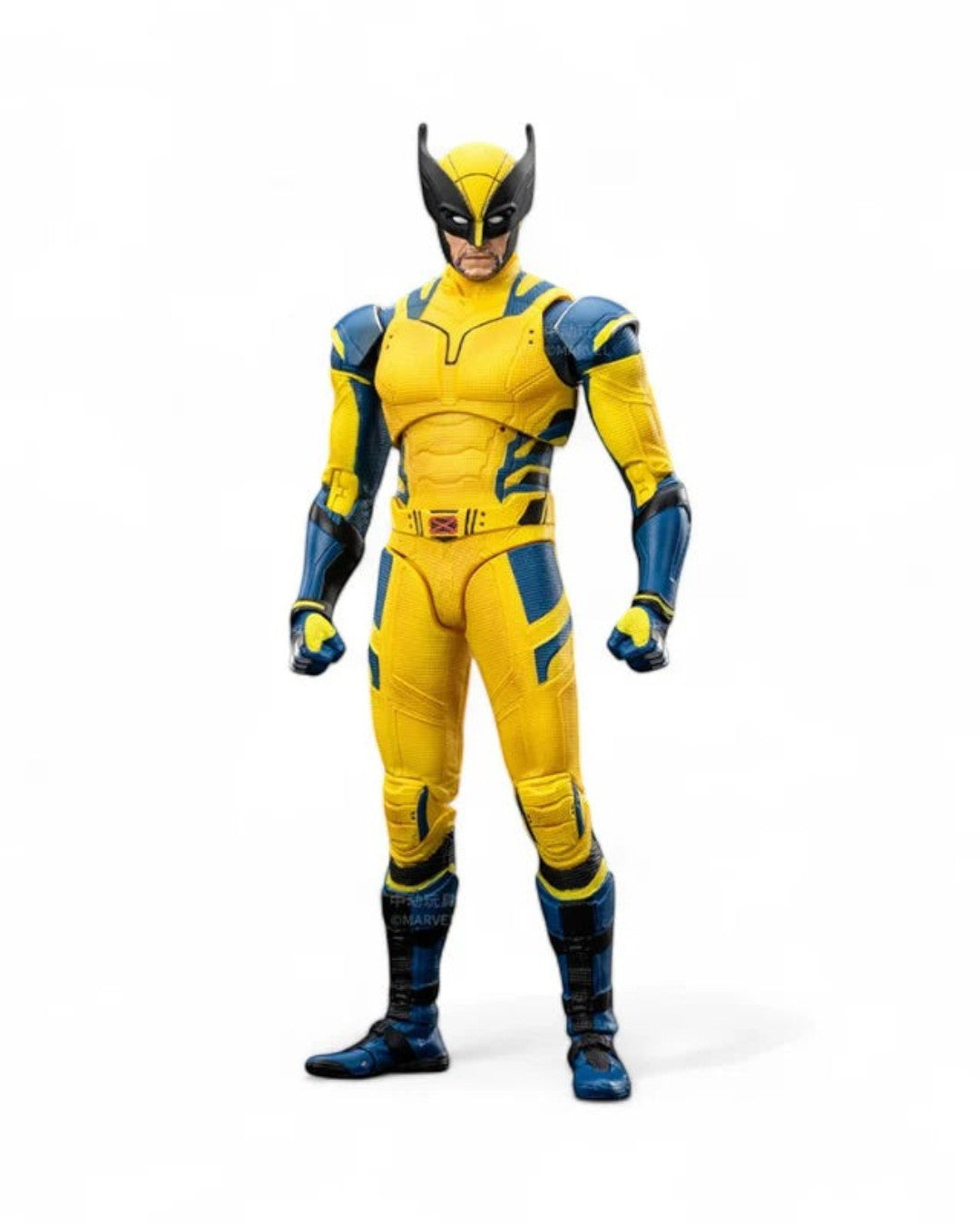 VaultifyUK ZD Toys Wolverine 1/10 scale action figure in classic yellow and blue suit with detailed mask