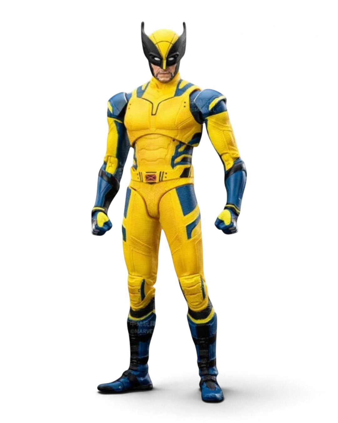 VaultifyUK ZD Toys Wolverine 1/10 scale action figure in classic yellow and blue suit with detailed mask