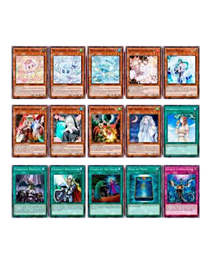 VaultifyUK Yu-Gi-Oh! 5D's trading card collection featuring various spell and monster cards with detailed artwork.